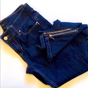 White House Black Market Skimmer Jean Size 0
